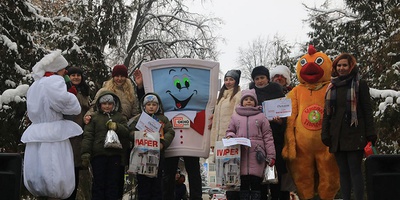 Победители конкурса "Елочка, гори!" получили призы
