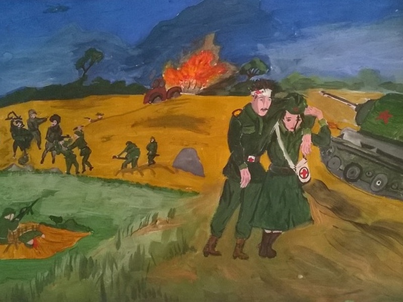 Конкурс "Дети рисуют Победу" в Брянске