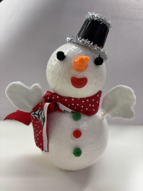 Снеговичок-добрячок