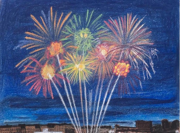 Долгожданный салют Победы