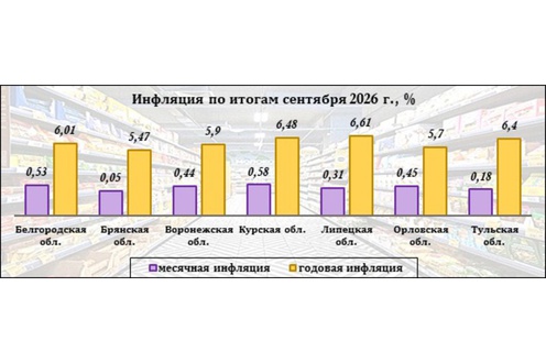 Как в ЦФО изменились цены на товары и услуги
