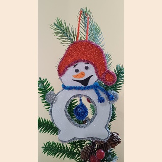 Новогодний Снеговик