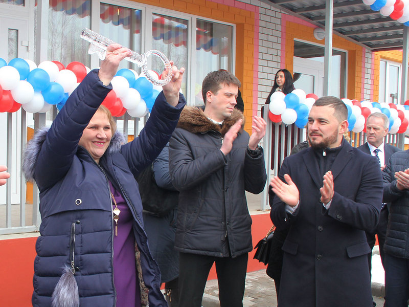 В Почепском районе 8 марта открыли новый детский сад