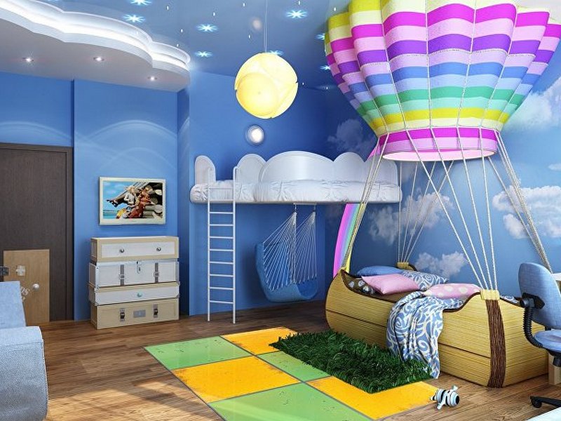 Идеи оформления детской комнаты