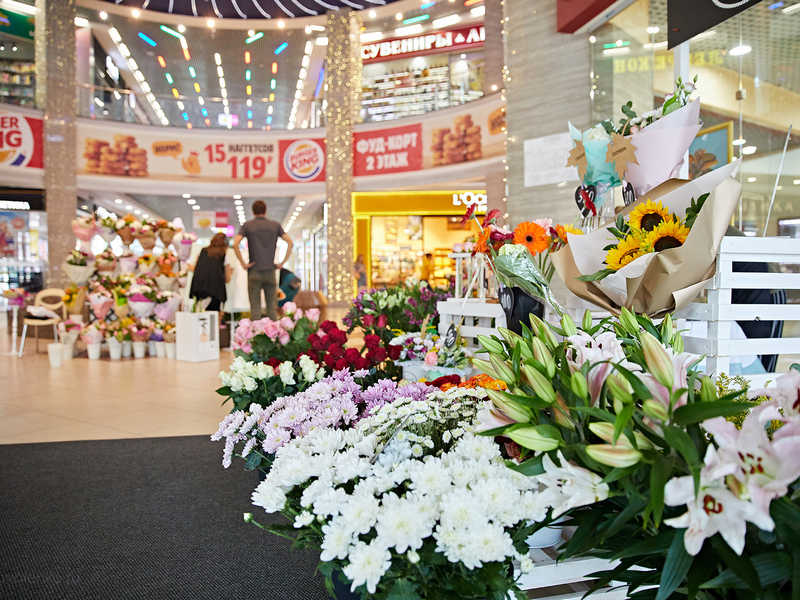 В ТРЦ "Аэро Парк" откроются "цветочные базары"