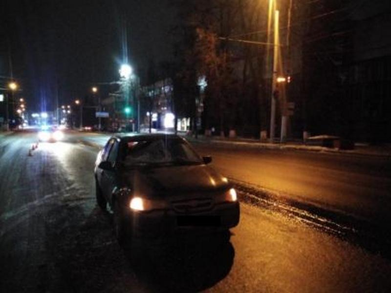 Пешеход попал под машину в Брянске