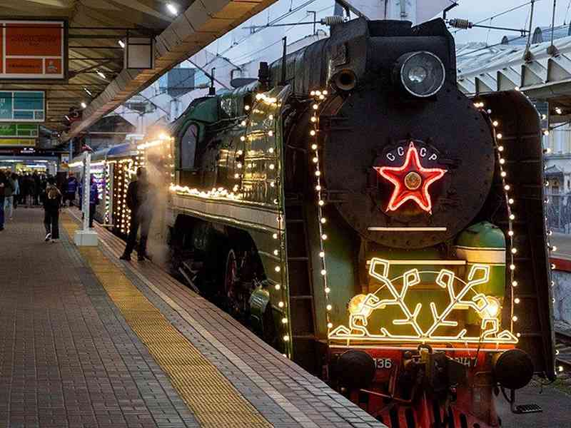 В Брянск приедет "Поезд Деда Мороза"