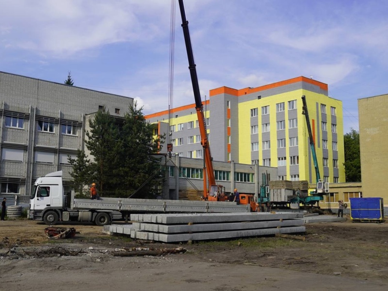 В Брянске началось строительство хирургического корпуса детской больницы