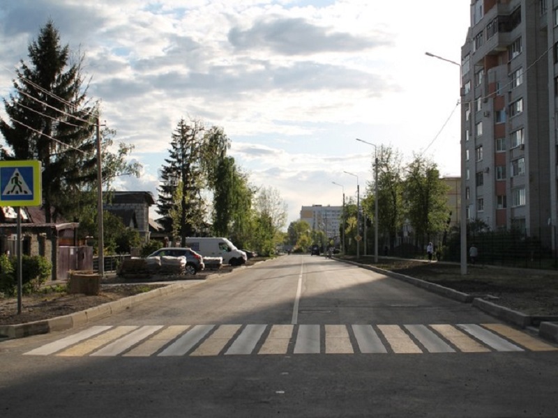 В Брянске завершился ремонт улиц Мира и Институтской