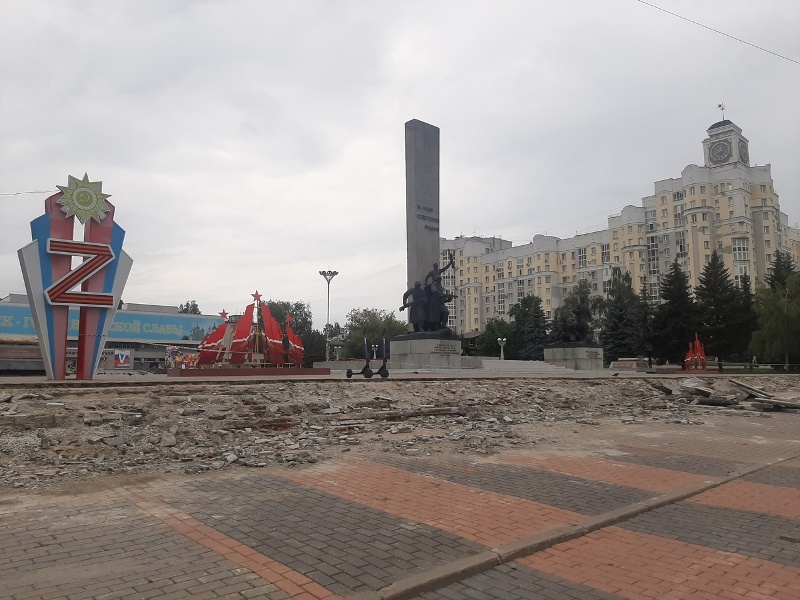 В Брянске обновят площадь Партизан