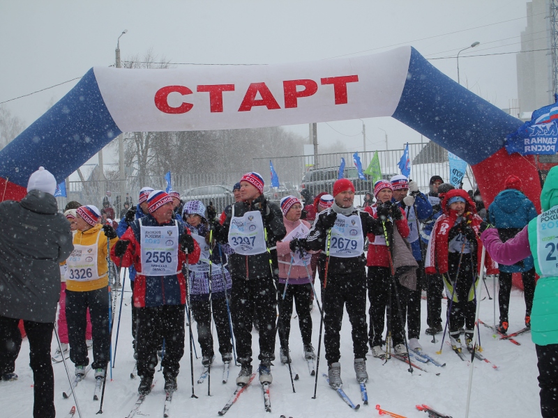 «Лыжня России» собрала шесть тысяч брянцев