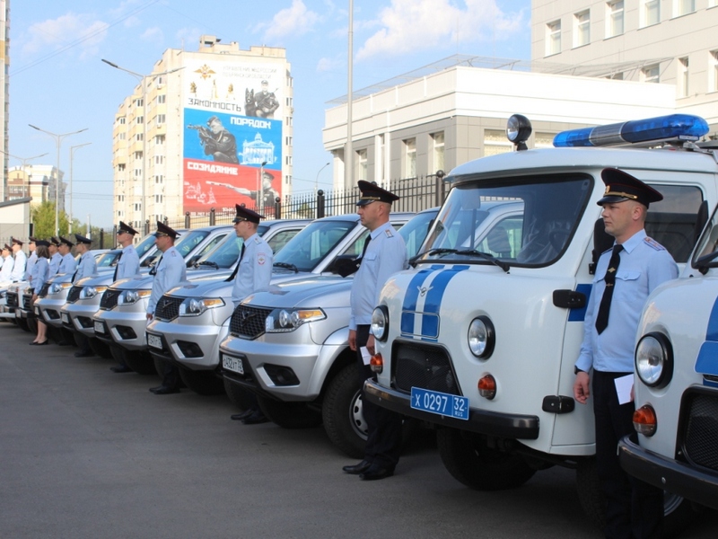 Автопарк брянской полиции обновился