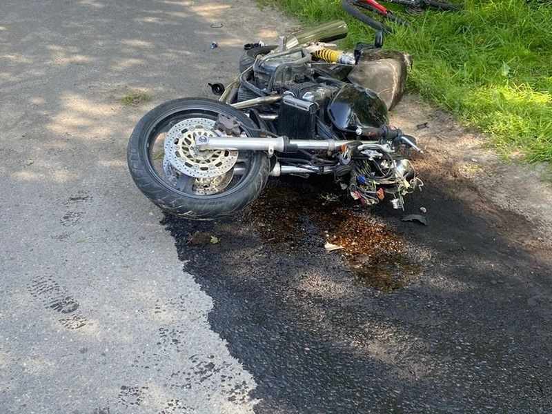 Мотоциклист не выжил после ДТП в Почепе