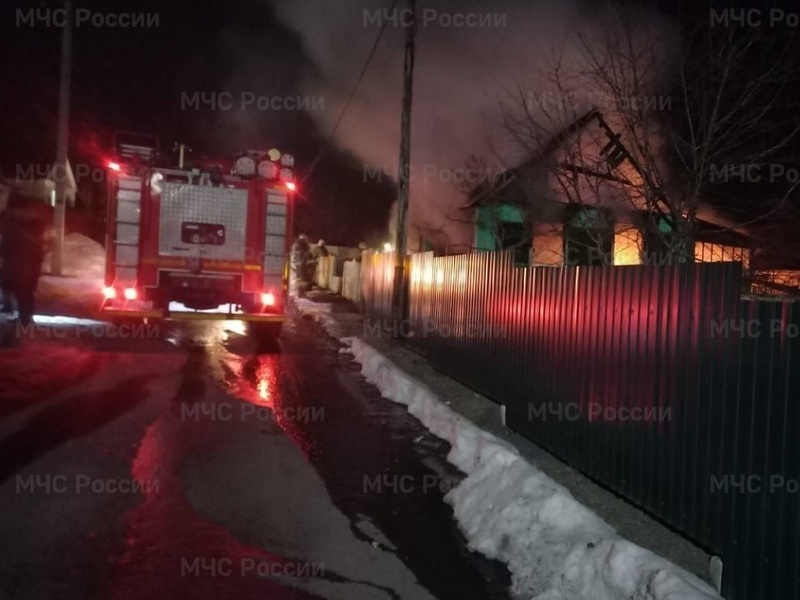 Три человека погибли в Брянской области в пожарах за одну ночь