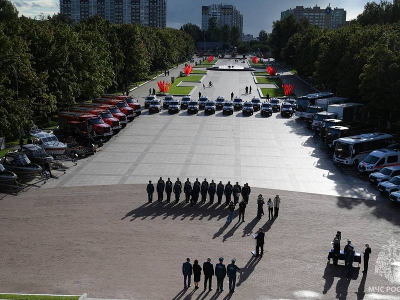 Брянские спасатели получили новую технику