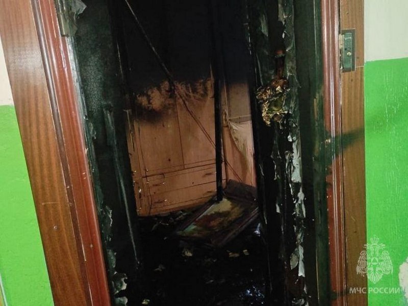 Пожар в Брянске: погибла женщина