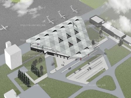 Брянский аэропорт показал, как может выглядеть новый терминал