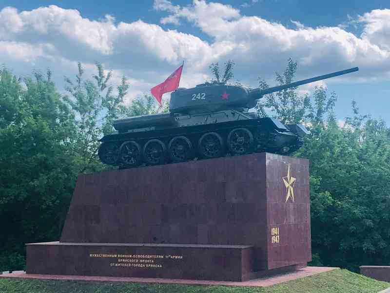 В Брянске обновили легендарный танк Т-34