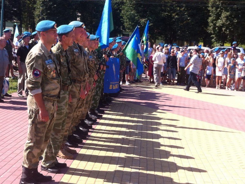 Брянщина присоединилась к празднованию Дня ВДВ