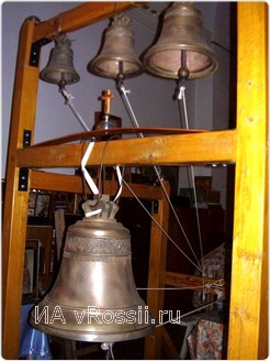 Передвижная звонница. Пречистенский храм