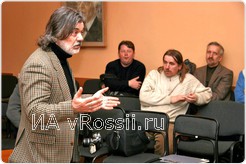 Воронежские фотожурналисты слушали мастера очень внимательно