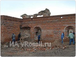 Реставрационные работы в Свенском монастыре в самом разгаре
