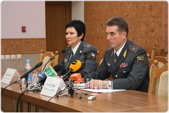 Начальник УВД Брянской области Валентин Кузьмин отвечает на вопросы журналистов