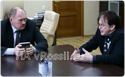 Сергей Смирнов и Александр Барыкин обсуждают перспективу создания в Брянске музыкальной базы