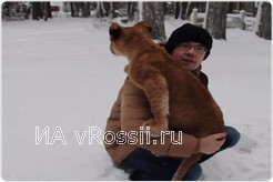 На прогулке в зимнем сибирском лесу